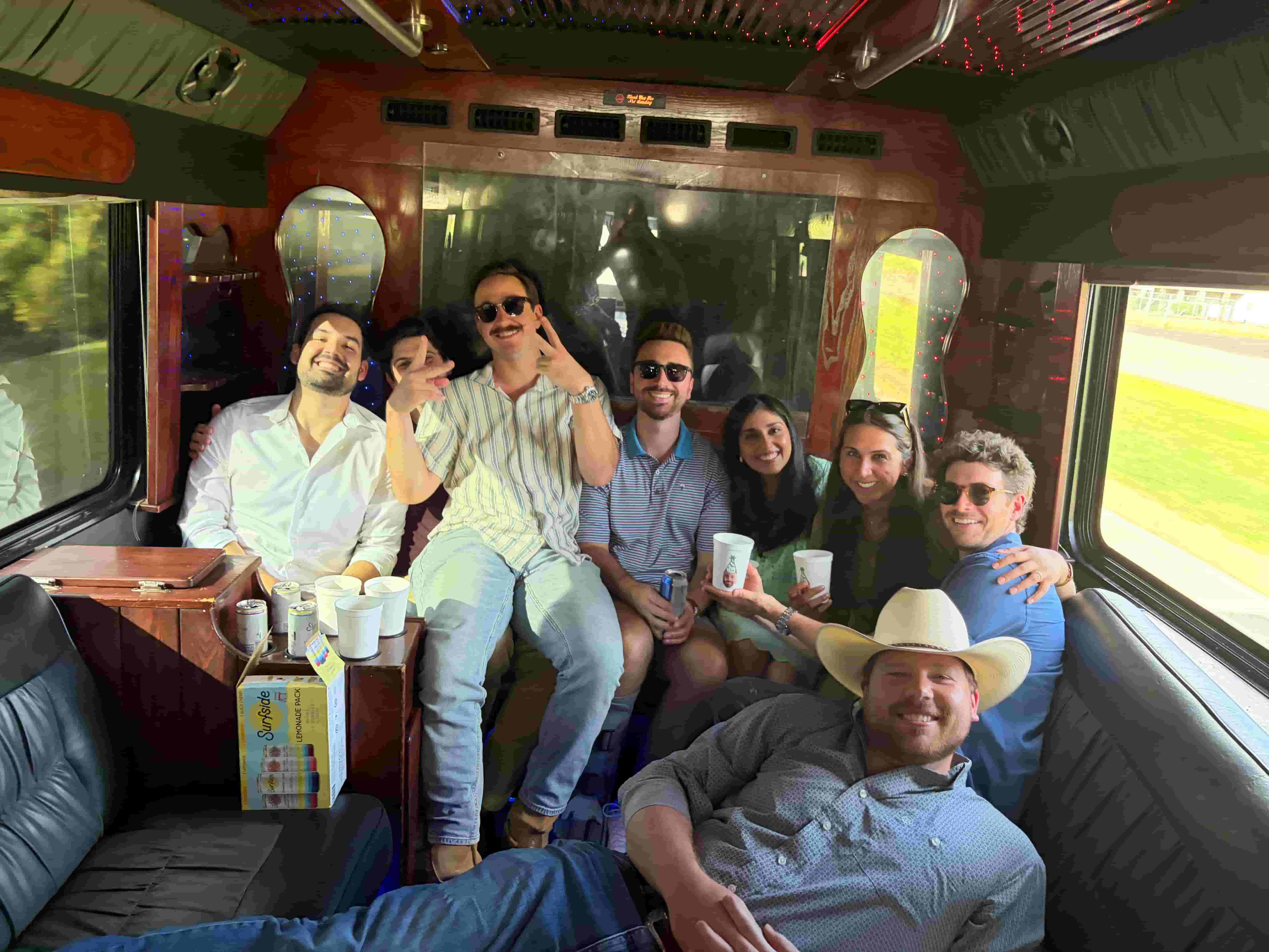 Hammocks on a Bus